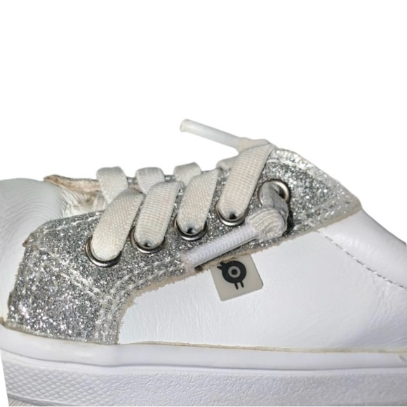 Old Soles Boutique GG brand girls GLITTER tennis shoes sneakers size 22 us 6 - Picture 8 of 15